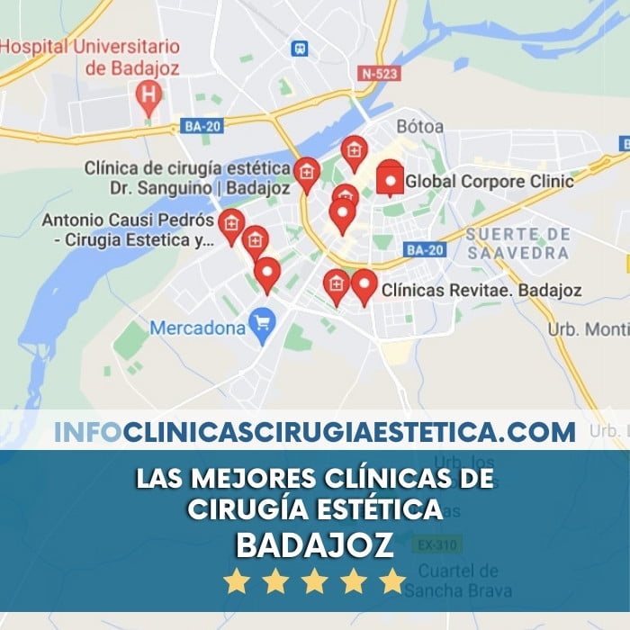 Mejores clínicas cirugía estética Badajoz