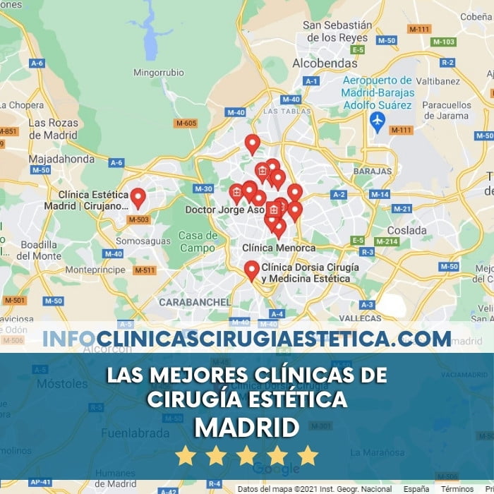 Mejores clínicas cirugía estética Madrid