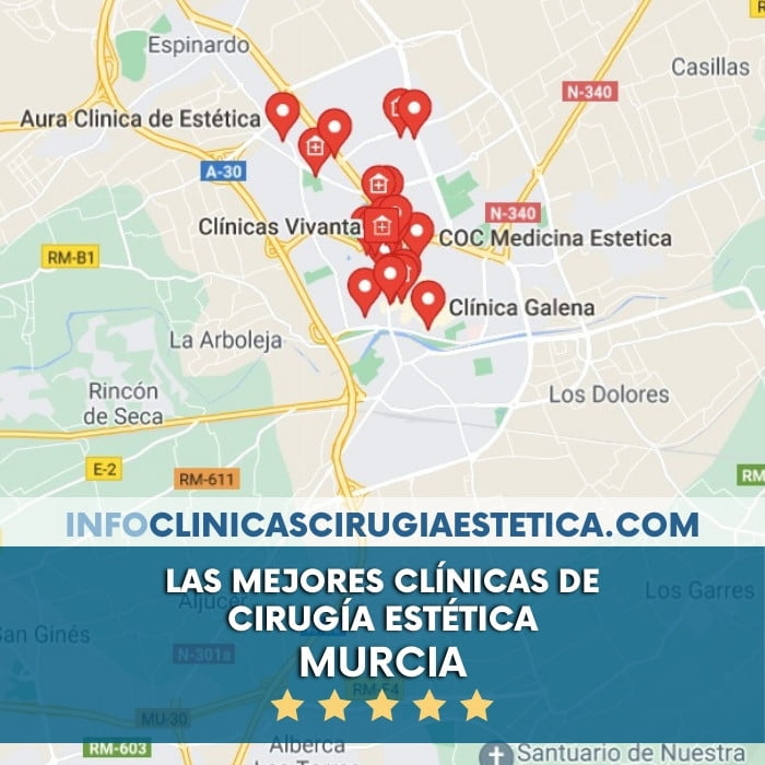 Mejores clínicas cirugía estética Murcia