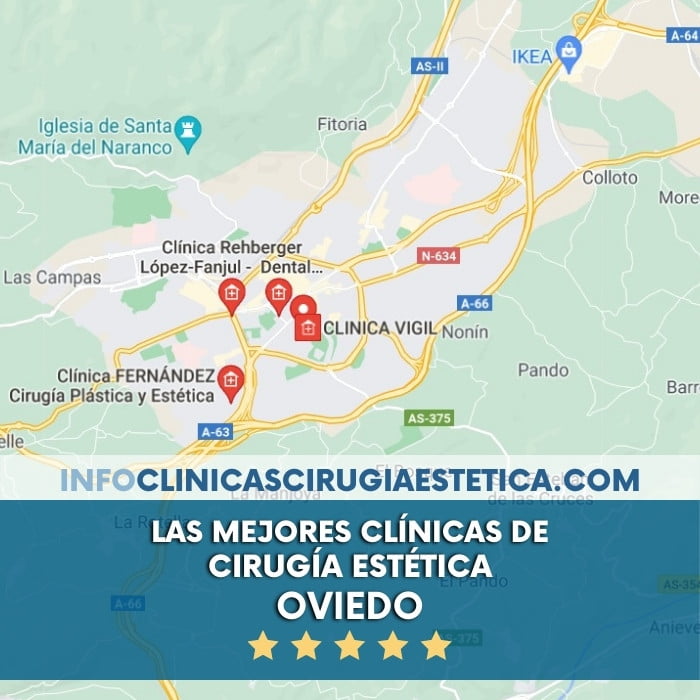 Mejores clínicas cirugía estética Oviedo